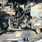 So viel Sand im Motorraum