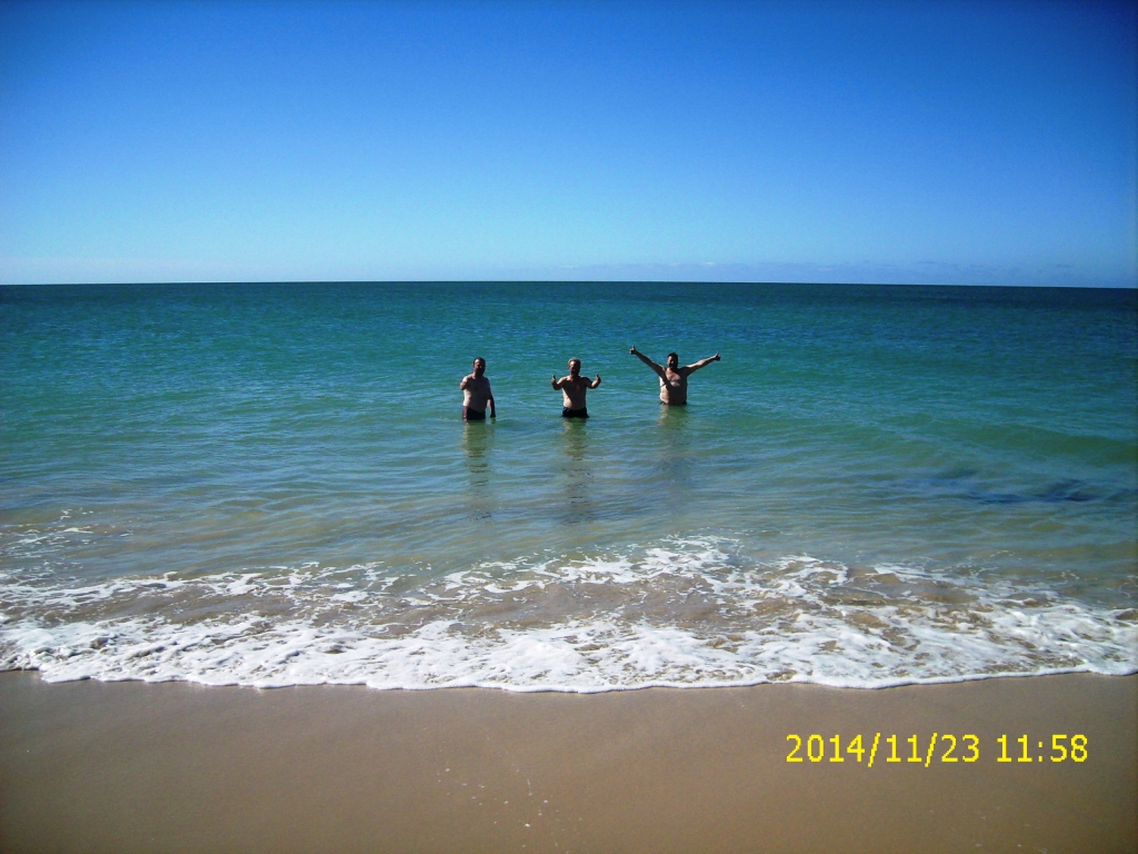 Baden im Atlantik
