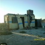 Hütte am Campingplatz Nouakchott